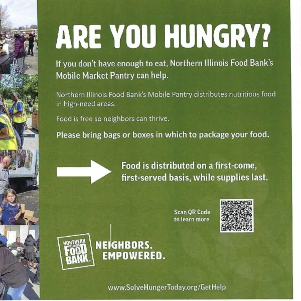 FOOD DRIVE: SATURDAY MAY 9TH, 2026 FROM 10:00AM-11:30AM